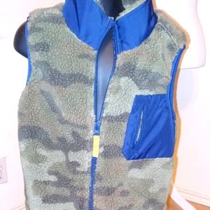 Military Print Vest. Size 8 only use twice